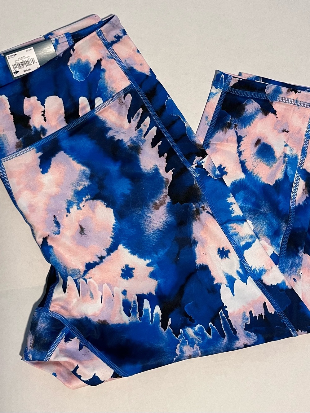 Tek Gear Active Leggings - Pink & Blue